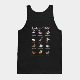 Different types of ducks - Ducks of the world Tank Top